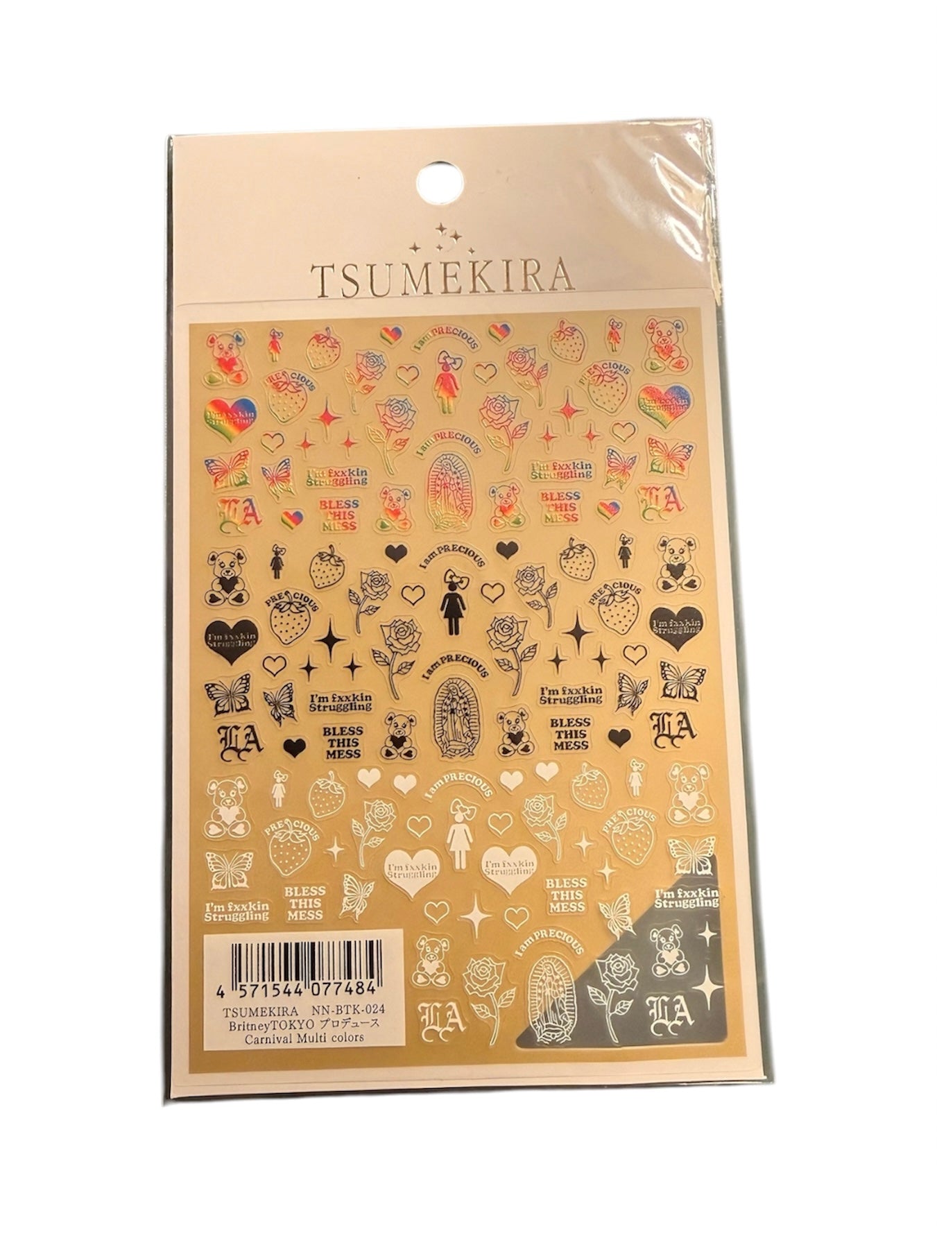 TSUMEKIRA BRITNEY TOKYO Collab Sticker NN-BTK-024