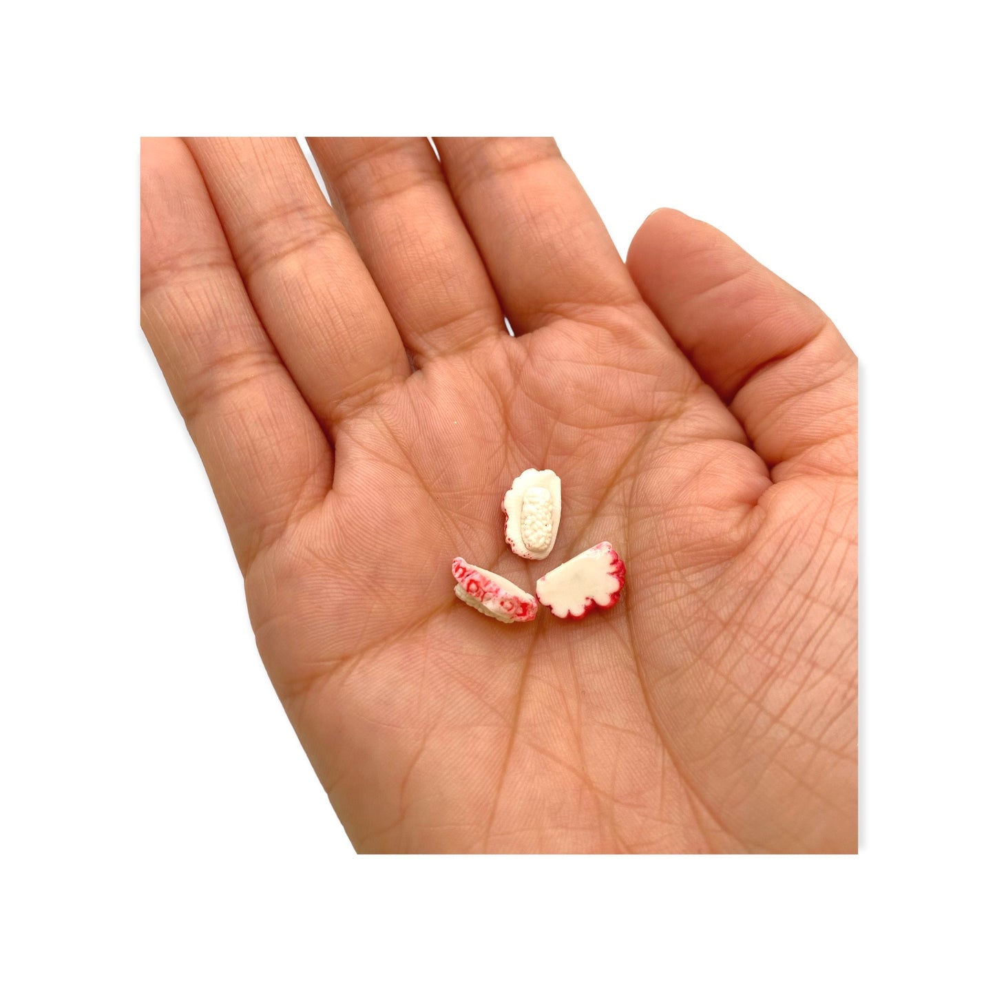 Sushi Charms 3pcs Octopus