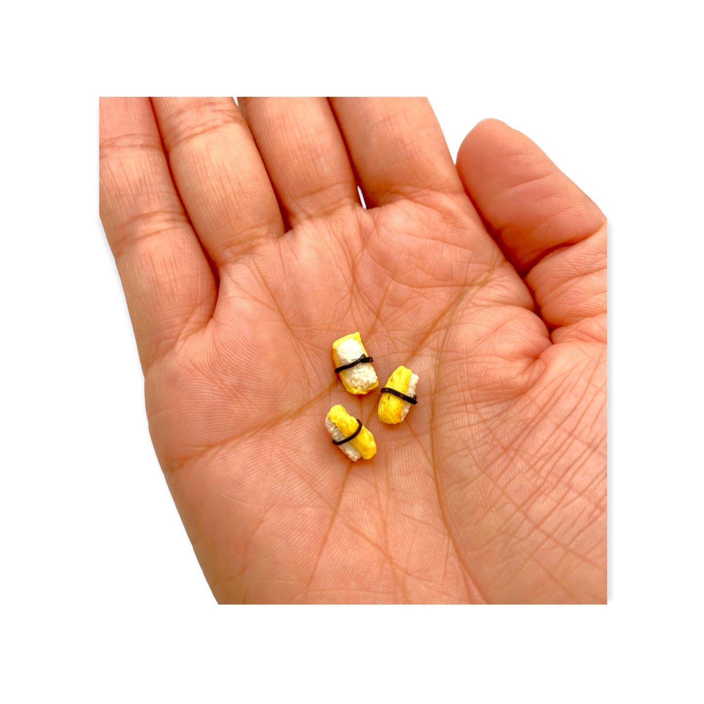 Sushi Charms 3pcs Tamago
