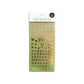 TSUMEKIRA BRITNEYTOKYO PRODUCT 2 CHOLA GLAMOUR 2 SILVER SG-BTK-109 (FOR GEL)