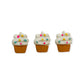 Nail Art Charms 3pcs Soft Served Ice Cream With Color Sprinkles