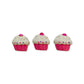 Nail Art Charms 3pcs Cute Cup Cakes