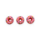 Nail Art Charms 3pcs Pink Donuts with Splinkles