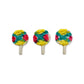 Nail Art Charms 3pcs Lollypop Candy with Mix Color