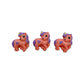 Nail Art Charms 3pcs Pink Unicorn